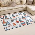 thumbnail image 2 of Ryvnso Christmas Gnomes Area Floor Mats Large Nursery Rugs Non-Slip Carpets Doormat 72" x 48", 2 of 7