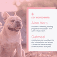 thumbnail image 3 of SensoVet Wrinkles, Skin & Paw Wipes Cleaning 3 in 1 Hygienic Grooming for Dogs - Aloe Vera & Oatmeal - Great For English Bulldogs, Frenchies, Pugs - Safe for Sensitive Skin - Pia Colada Scent, 3 of 7