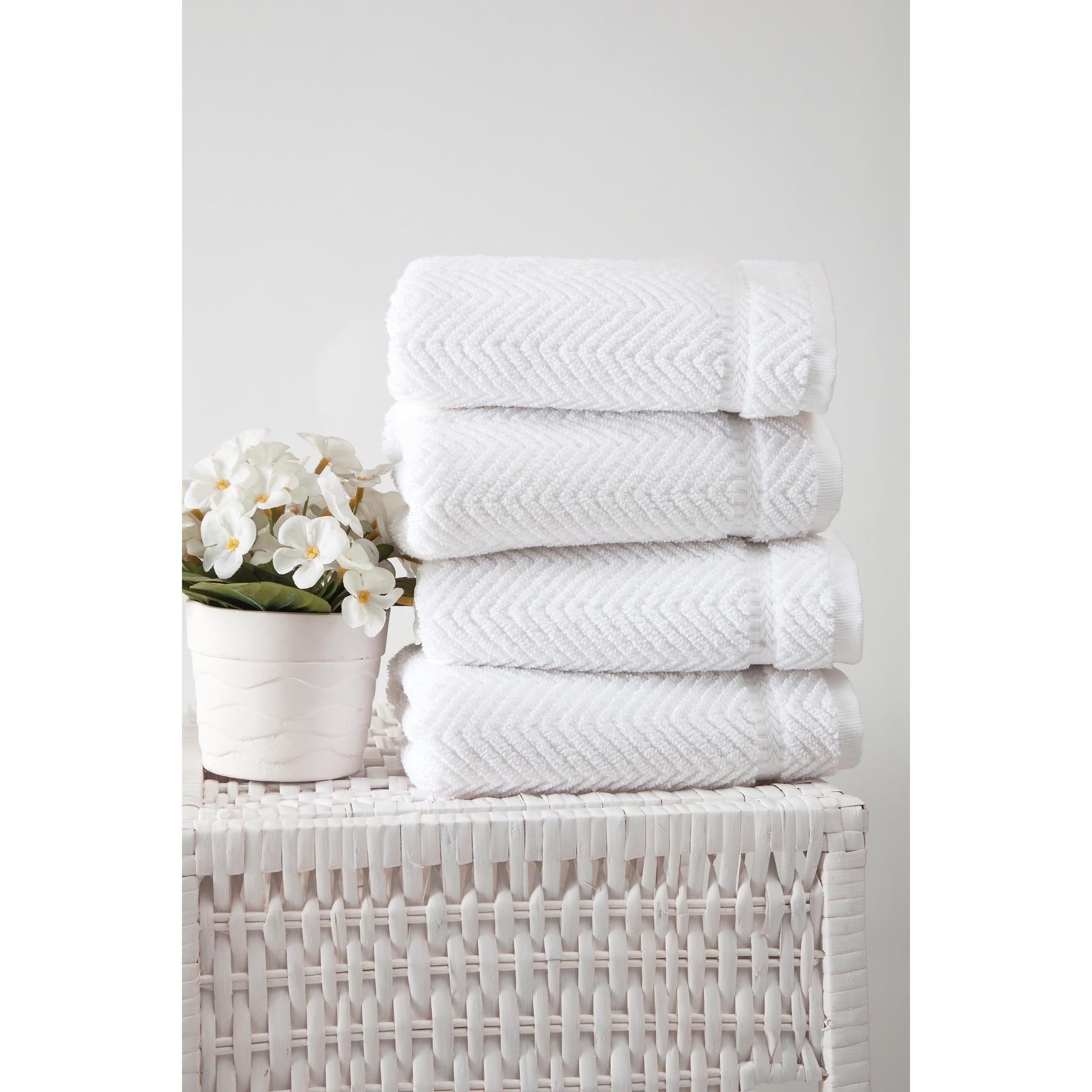 100% Turkish Cotton Maui Collection Luxury Bath Towels (Set of 4) – Ozan