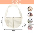 thumbnail image 2 of Écharpe de Transport pour Petit Chien, Écharpe pour Chat, Sangle Réglable, Mains Libres, pour Chiot, 2 of 6