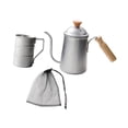thumbnail image 4 of Tetera para verter sobre café Macarena acero inoxidable Estilo A, 4 of 8