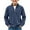 Navy, variant on dazeni Boys 4-15 Years Corduroy Tops Quarter Zip Pullover Fashion Long Sleeve Shirts Solid Loose Texture V Neck Blouse Trendy Back To Schools Clothes Khaki 140