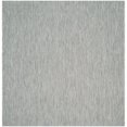 thumbnail image 4 of Safavieh Courtyard Collection Indoor/Outdoor Area Rug, Grey and Navy, 4' x 5'7', 4 of 5