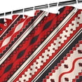 thumbnail image 5 of Ensemble de Rideaux de Douche de Noël : 72x72 Rideau de Salle de Bain Joyeux Noël avec Flocons de Neige et Pins - Rideau de Douche en Polyester Imperméable et Lavable avec 12 Crochets, 5 of 5