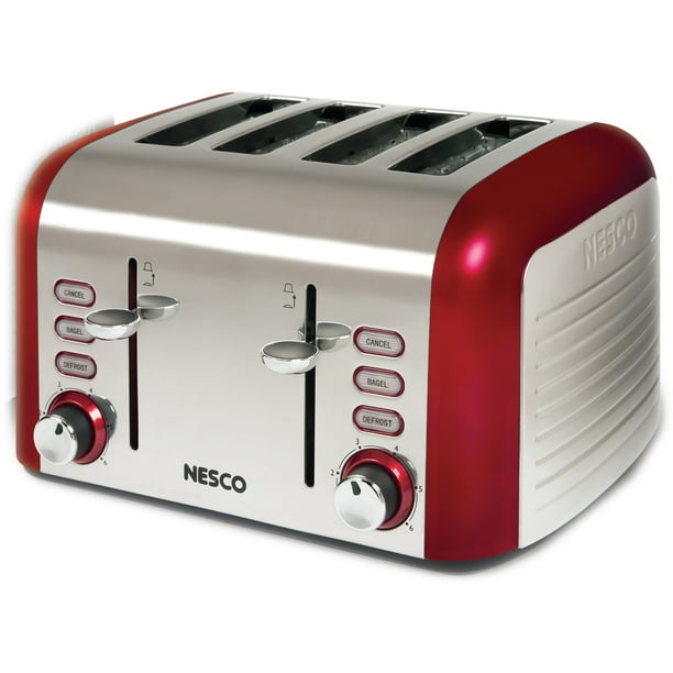 Nesco 4Slice Stainless Steel Toaster