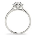 thumbnail image 6 of 0.35 Ct Halo Wedding Engagement Diamond Ring-10K Gold, 6 of 7