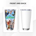 thumbnail image 3 of Vaso Zootopia de 20 oz, taza de viaje para café con aislamiento al vacío de acero inoxidable, taza de café, taza de viaje con tapa, taza térmica para exteriores, 3 of 8