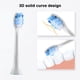 thumbnail image 3 of Cabezales de repuesto para cepillos de dientes, 4 cabezales de cepillos, 3 of 5