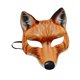 thumbnail image 5 of Máscara de zorro de Halloween para adultos, accesorio de disfraz novedoso para cosplay, máscara facial de animal para amarillo, 5 of 8
