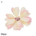 thumbnail image 1 of 50Pcs Multilayer Simulation Fake Flower Heads DIY Accessories Home Party Decor, 1 of 8