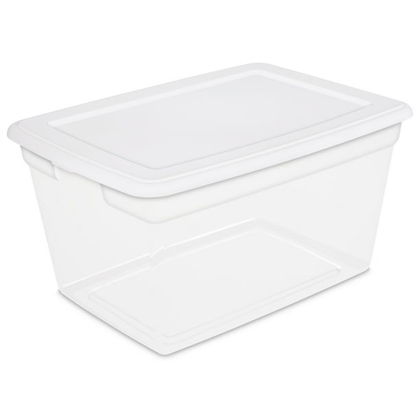 Sterilite 58 Qt. Storage Box White