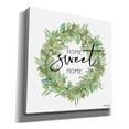 thumbnail image 2 of Epic Graffiti 'Home Sweet Home Wreath I' by Cindy Jacobs, Canvas Wall Art, 18"x18", 2 of 2
