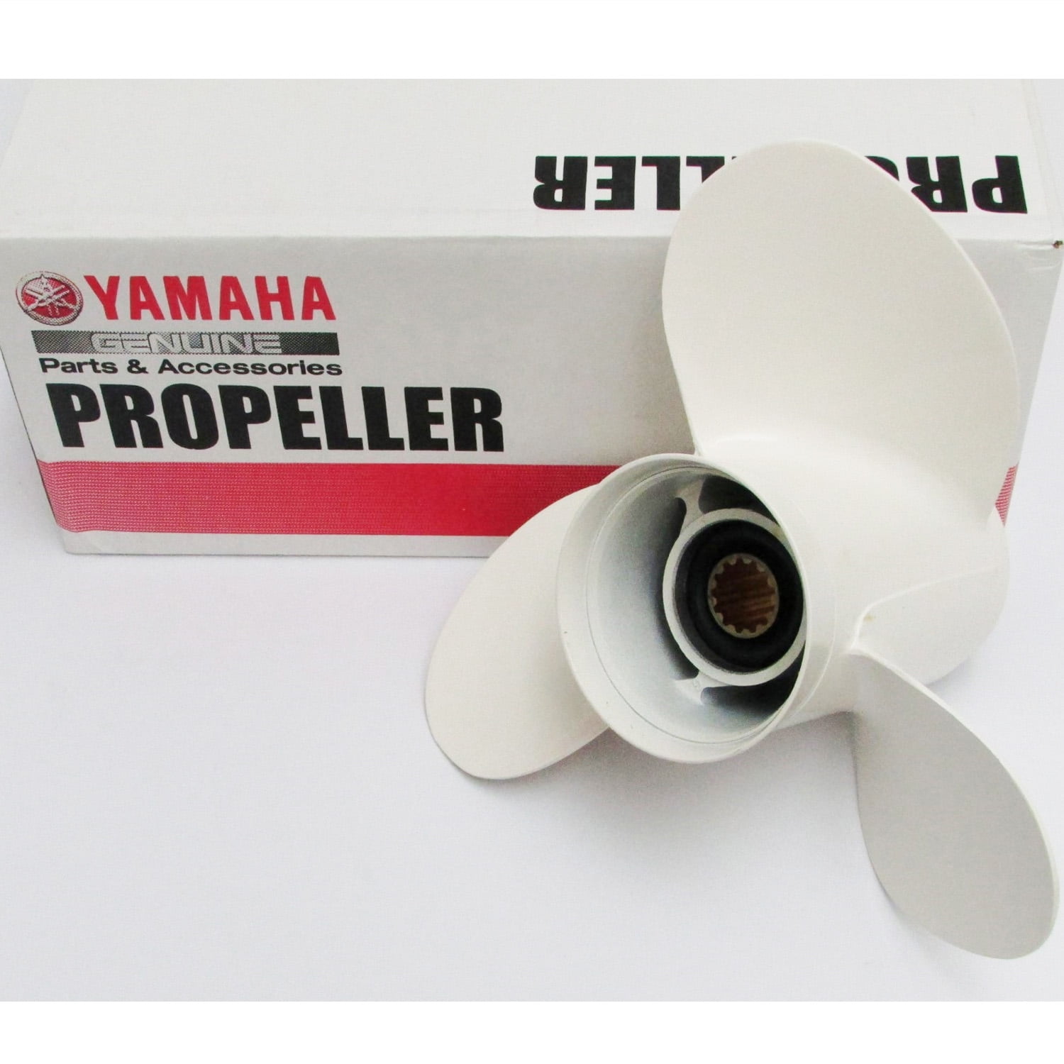 Yamaha New OEM Prop 10 1 4 X 14 RH Aluminum Propeller 6H5 45958 00 0010 yamaha-new-oem-prop-10-1-4-x-14-rh-aluminum-propeller-6h5-45958-00-0010
