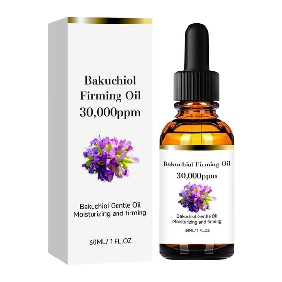 Bakuchiol Moisturizing Firming Essential Oil 1 oz, Retinol Alternative for Wrinkles and Aging Skin