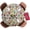 All-over Leaves, variant on Covers For The Home Deluxe Elastic Edged Flannel Backed Vinyl Fitted Table Cover - Garden to Table Pattern - Small Round Oblong Oval - Fits Tables up to 40" - 44" Diameter