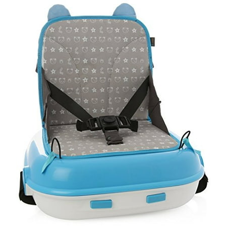 Lil’ Jumbl Best Child Booster Seat | Travel Carry Pack Storage (Blue