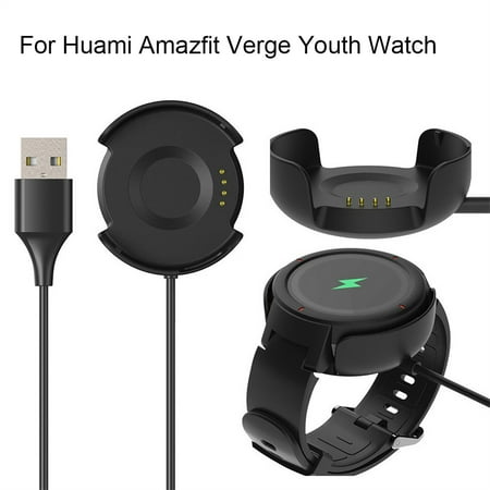 USB Charger Charging Cable Dock for Xiaomi Huami Amazfit Verge Youth Watch A1808 Sports Bracelet