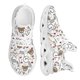 thumbnail image 1 of Zapatillas deportivas resistentes al desgaste para mujer, informales, planas, de color negro, blanco y azul, para primavera, 1 of 6