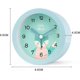 thumbnail image 4 of Alarm clock for children, silent alarm clock and cute extreme night blue fox, 4 of 5