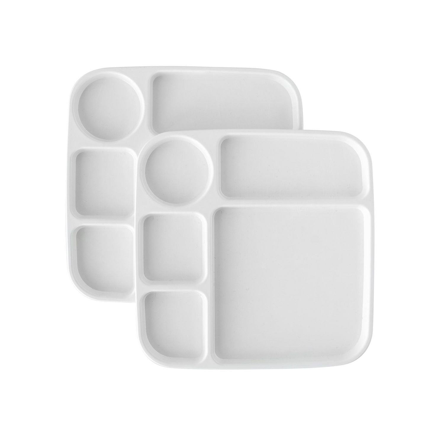 Nordic Ware Microwave Divided Dinner Tray 2 pack