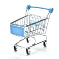 thumbnail image 3 of Mini Shopping Cart Creative Alloy Bird Shopping Cart Pretend Toy for Parrot, 3 of 10