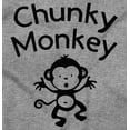 thumbnail image 4 of Chunky Monkey Adorable Animal Babies Toddler Boy Girl T Shirt Infant Toddler Brisco Brands 4T, 4 of 6
