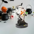 thumbnail image 4 of EUDIDV Spooky Halloween Ornaments Halloween Figurines Halloween Funny Skeleton Fitness Plastic Ornament Decorations For Home Plastic Won't Move Model, 4 of 6