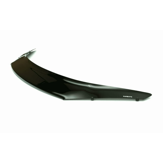 Convient 2012-2017 Hyundai Accent Tough Guard Form Fit Bug Shield RFG012 Tough Form Fit; Profil Bas/stylet; Noir Brillant; Acrylique