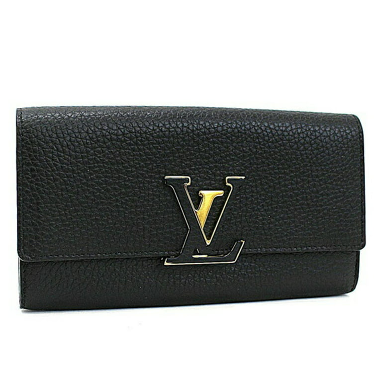 Louis Vuitton Authenticated Capucines Leather Wallet