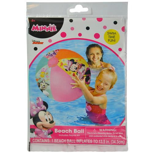Minnie Mouse Bowtique Inflatable Beach Ball 6 PACK
