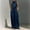 Navy plus size 2 piece set a1, variant on Women Plus Size 2 Piece Set Sleeveless Turtleneck High Neck Loose Casual Boho Beach Outfits Solid Wide Leg Pants Matching Lounge Sets Summer Cruise Travel Airport Clothes, Black 2XL