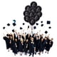 thumbnail image 3 of KAKOWELY 10 globos decorativos con impresión de graduación para fiesta de estudiantes de posgrado (negros), 3 of 5