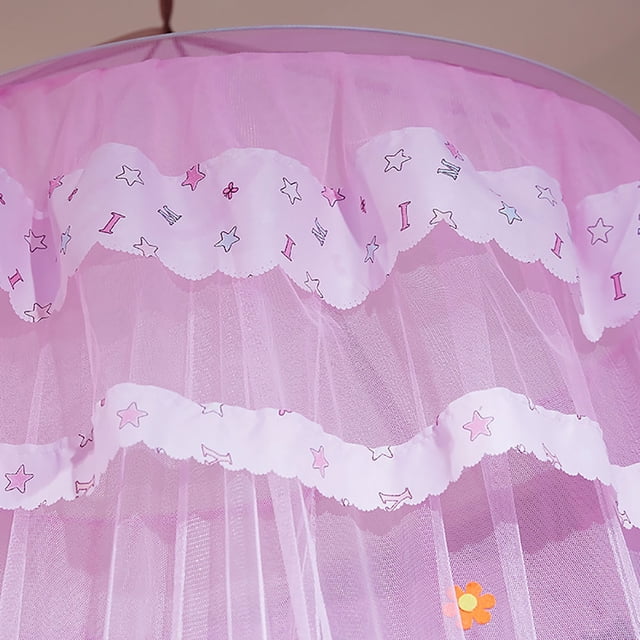 Round Children Bed Net, Round Canopy Bed Curtain, Net Bed Curtain For Children Bedroom