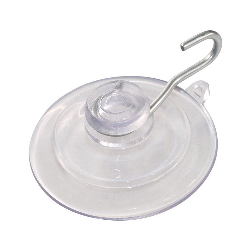 Ook 54404 Large Clear Plastic Suction Cups Pack of 6