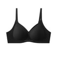 thumbnail image 4 of Yyeselk Push Up Bras for Women Seamless No Underwire Bra Wireless Comfort Supportive Bra Full Coverage Bra Daily Bra Black M, 4 of 7