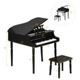 thumbnail image 2 of Costway Stability 3-8 Years Toy Musical Instruments with Baby Grand Bench, Wood ABS MDF Black, 2 of 11
