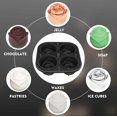 thumbnail image 5 of 3D Rose Ice Mold, Large Ice Cube Tray, Makes 4 Huge Cute Flower Shaped Ice Cubes, 5 of 5