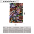 thumbnail image 3 of Easygdp Vintage Floral Garden Flag Yard Flag Welcome Flag, Double-Sided, Weather Resistant for Outdoor Decor - 12.5"x18", 3 of 9