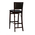 thumbnail image 2 of Linon Keira Tabouret de Bar Pliant avec Dossier Rembourré, 2 of 22