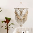 thumbnail image 5 of Hand-Woven Color Macrame Wall Hanging Ornament Boho Craft Decoration Gorgeous Tapestry for Livingroom Dec, 5 of 6