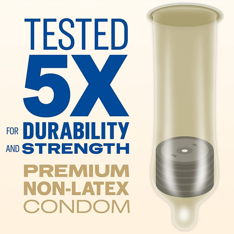 Durex Avanti Bare RealFeel Non-Latex Condom, 24 ct (Pack of 4) - Walmart.com