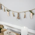 thumbnail image 2 of Northlight Carrots and Bunnies Plush Easter Garland - 4', 2 of 7