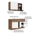 thumbnail image 4 of Cocina Integral MADESA Glamy 150cm Marrón/Blanco, 4 of 5