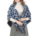 thumbnail image 3 of Coofit Winter Scarf Leopard Print Artificial Wool Blanket Scarf Shawl Scarf for Ladies, 3 of 10