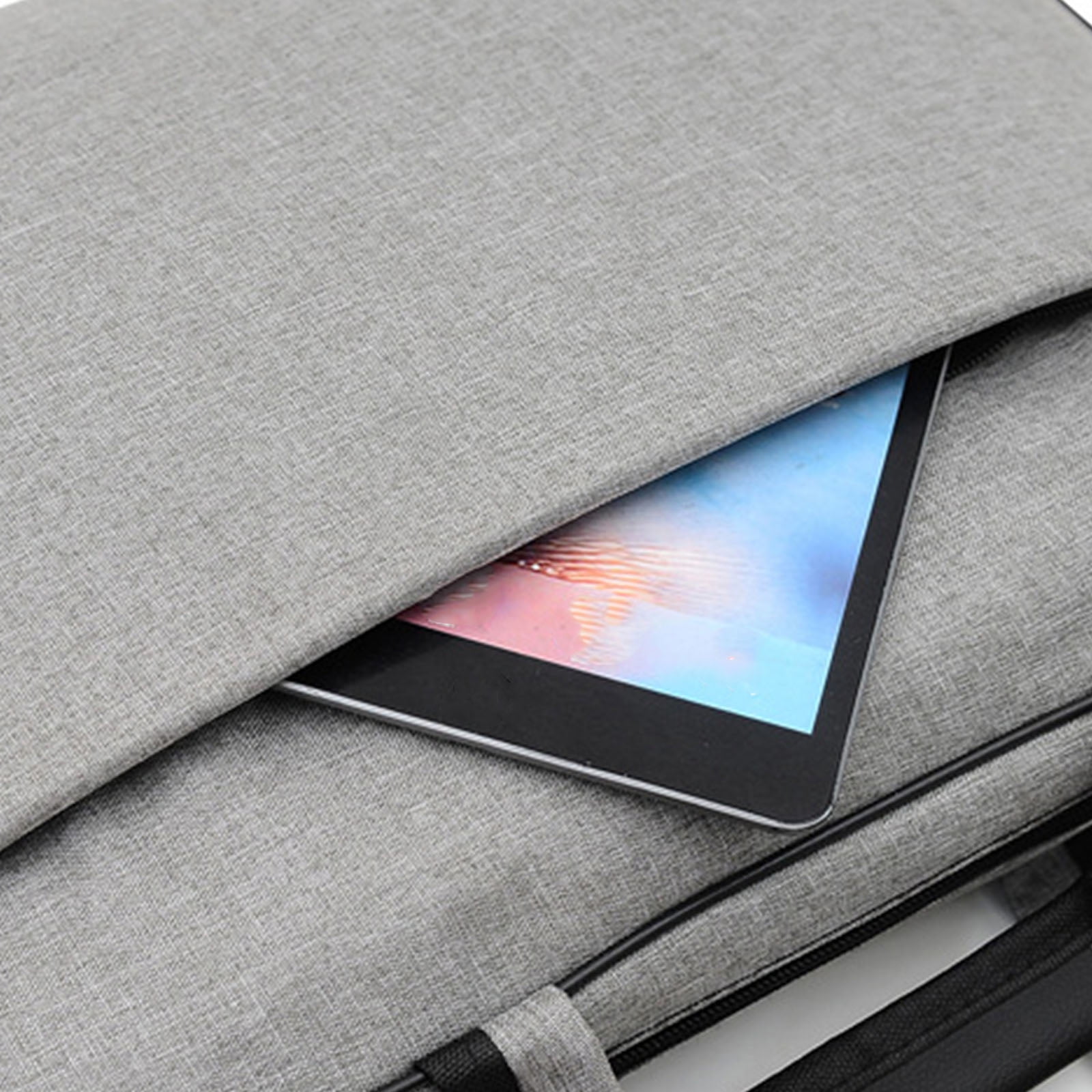 GRJIRAC Laptop Bag 15.6 17 inch Sleeve for Case with Shoulder Straps Handbag Briefcase Computer Notebook Shockproof Protective B
