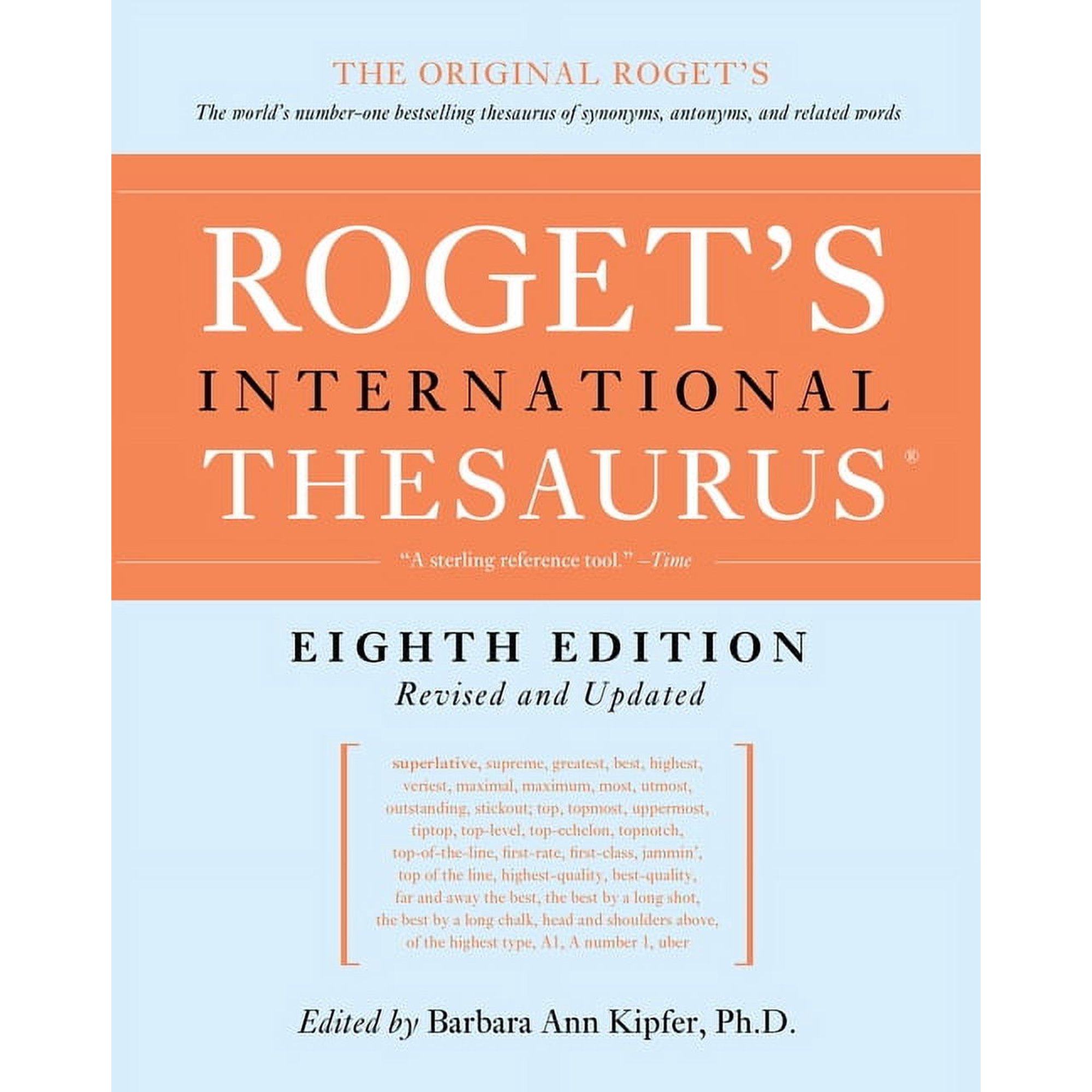 Roget's International Thesaurus, 8th Edition, (Paperback)