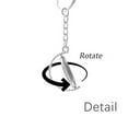 thumbnail image 3 of electric guitar music vitality sounds rotatable keyholder disc accessories chain clip, 3 of 3