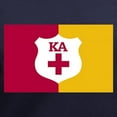thumbnail image 3 of CafePress - Kappa Alpha Order Supplemental Flag T Shirt - Women's V-Neck Dark T-Shirt, 3 of 4