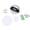 B004- Style D, variant on Black Door Stop, Magnetic Door Holder, Stainless Steel, Door Wall Protector, No Damage Wall Adhesive, Magnetic Door Stoppers, 2inHeight, 2 Adhesive Pads, 1 Pc Hardware Set
