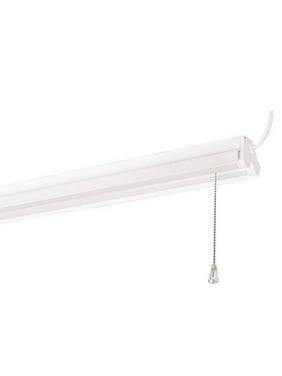 Hyper Tough 4 ft 3200 Lumen LED Shop Light with Motion, White